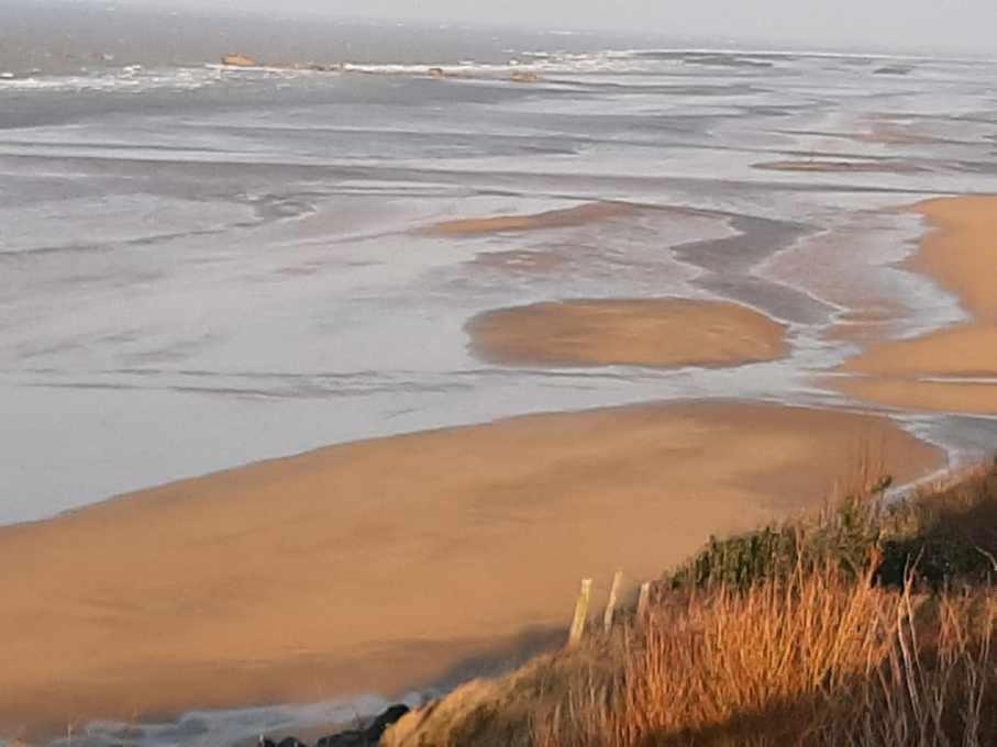 Les Heures Tranquilles - Vue Mer - 50M De La Plage Saint-Côme-de-Fresné Exterior foto